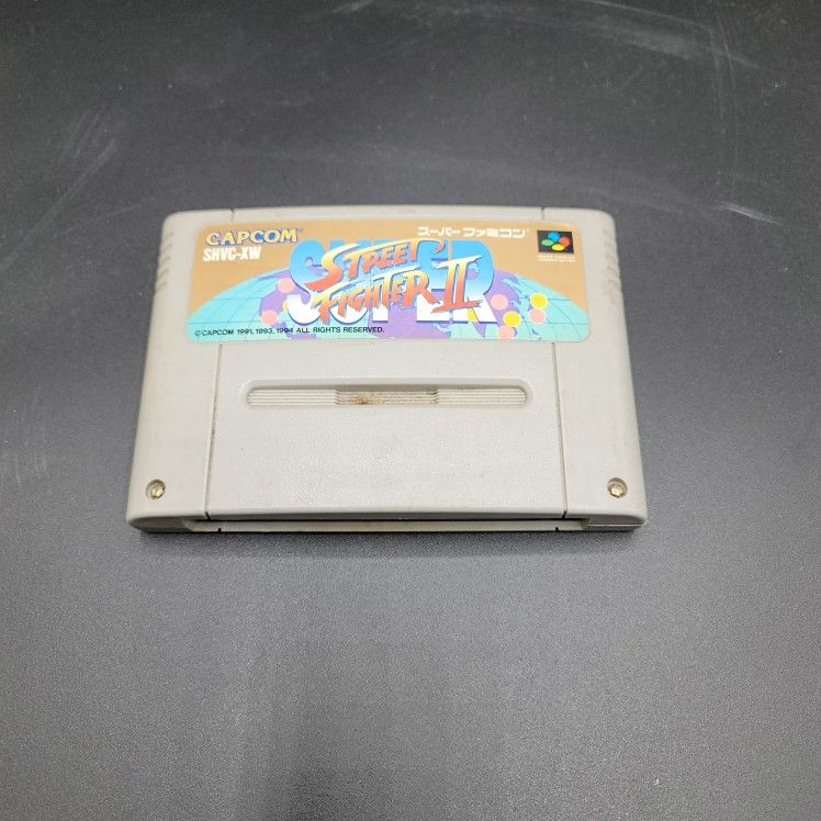 Super Famicom SUPER STREET FIGHTER II 2 Cartridge Only Nintendo sfc
