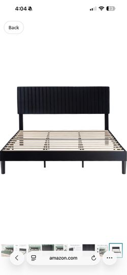 King size bed frame