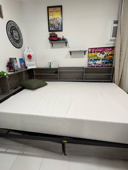 Full Bed w. Mattress / Cama Full con Colchón