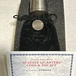 50 State Quarter Coin & Die Set New Jersey 1999-P