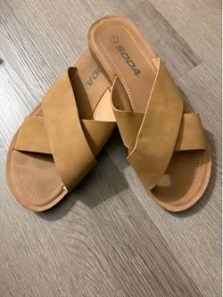 Brown sandals