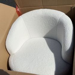 White 360 Swivel Chair