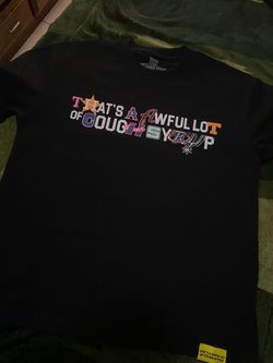 That's A Awful Lot of Cough Syrup Black Graphic Tee