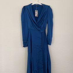 Royal Blue Party Dress She In Size L