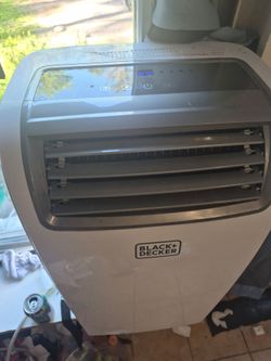 Has to go today Black decker ac and heater