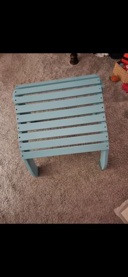 Adirondack footstool