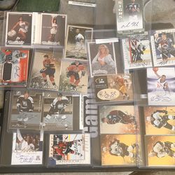 Sports Cards Autographed 