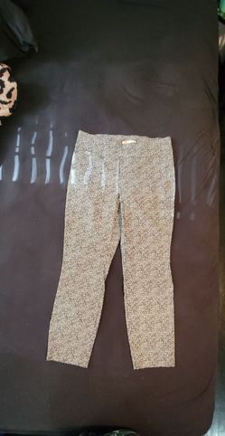 Philosophy Marled Gray Cropped Knit Pants