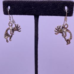 925 Kokopelli Earrings 