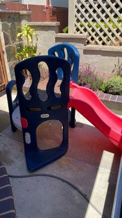 Hide & Slide Climber - Blue and Red - 2 - 6 years Made in the U.S.A.