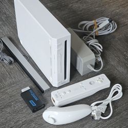 Nintendo Wii. Games, Hdmi, Remote,  Nunchuck  Complete System 