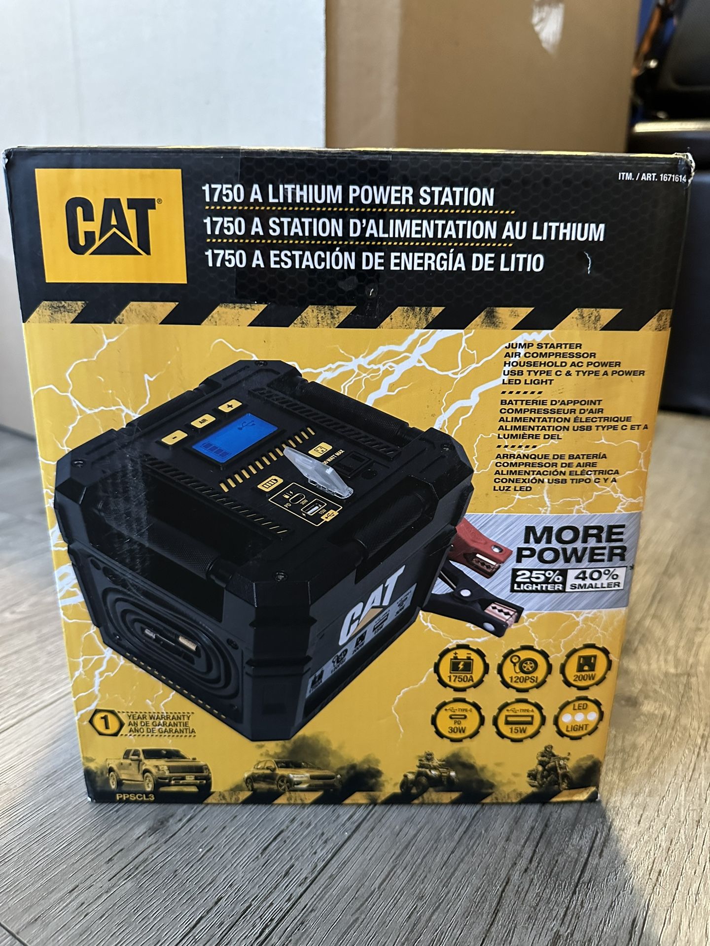Cat Jump Starter 4and1