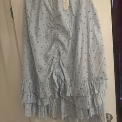 New Never Worn Belle Poque Elegant Retro Layered Ruffle Skirt