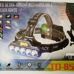 COB Led Headlight Headlamp White Red Green Lighting USB Rechargeable Head Torch Lamp light for fishing 18650 battery