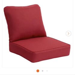 24x24 Cushion Seat Red