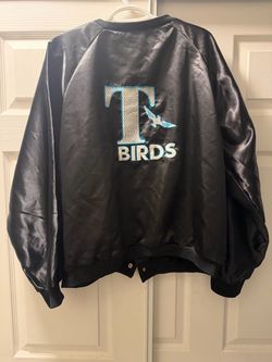 Grease Theme T Birds Black Jacket