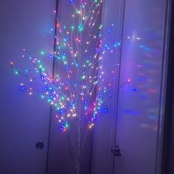 LITBLOOM Lighted Twig Birch Tree with Fairy Lights 6FT 330 LED for Indoor Outdoor Home and Christmas Holiday Decoration