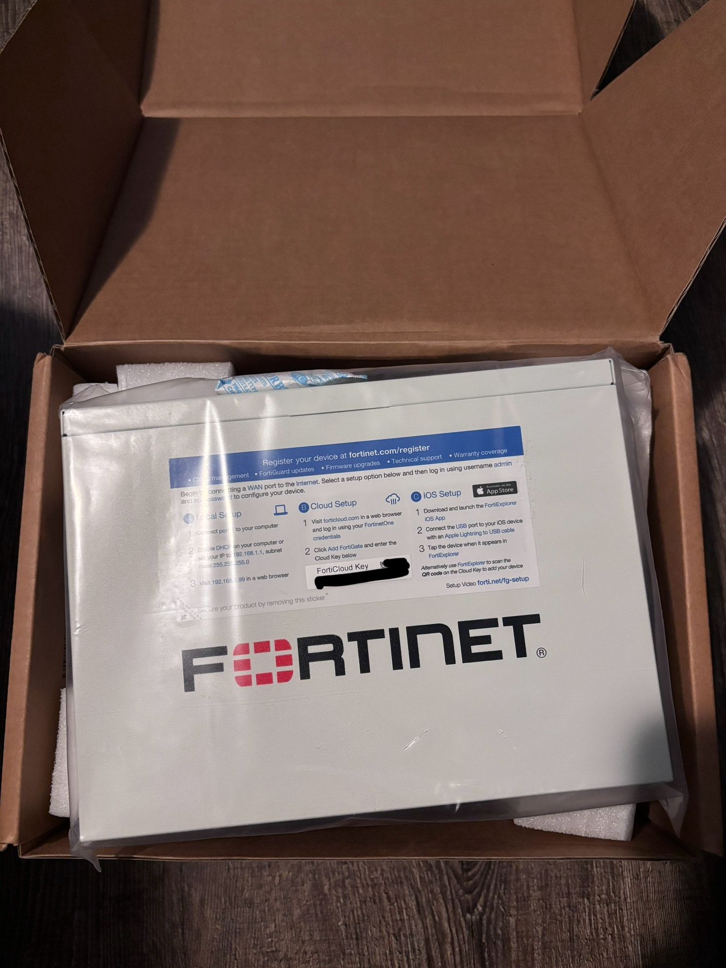 Fortinet FortiGate 60F – Brand New Sealed – Manufactured 05/17/2022