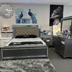 4PC King Bedroom Set