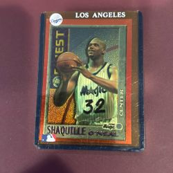 1995 FINEST MYSTERY M22 SHAQUILLE O'NEAL 