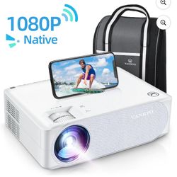 VANKYO Performance V630W Native 1080P Projector, Full HD 5G Wifi Projector with LCD Display