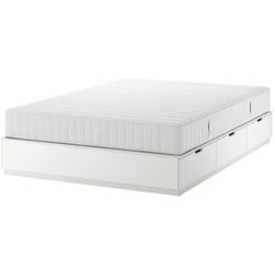 IKEA NORDLI Queen Bed Frame (with storage)