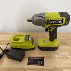 ONE+ 18V Cordless 1/2 in. Impact Wrench Kit with 4.0 Ah Battery and Charger