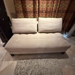 Armless Sleeper Sofa