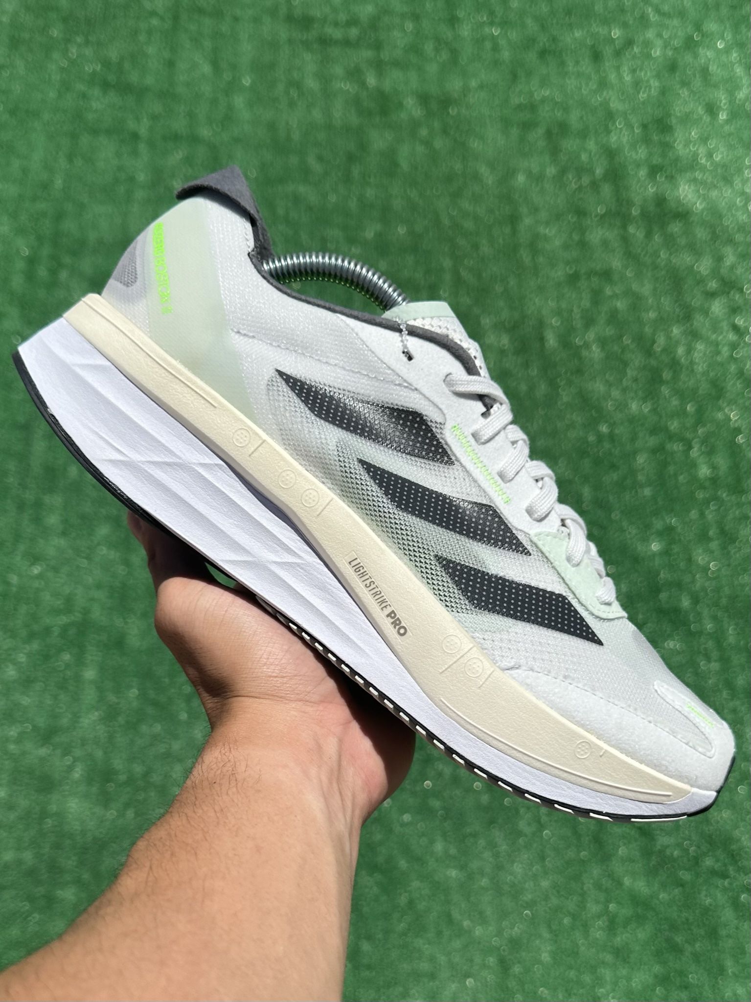 ADIDAS ADIZERO BOSTON 11 “CRYSTAL WHITE” (Size 10, Men’s)