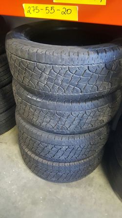 Nice set of pirelli p275/55/20......