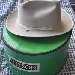 1950's-60's Stetson 3x 7 1/8 Open Road w/box (read description)