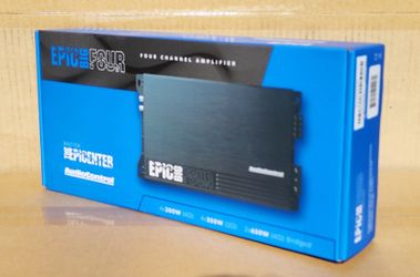 AudioControl Epic Series EPICBIGFOUR 4-Channel Speaker System Amplifier (800 RMS x 4)1600 Watts Max 🚨 Payment Options Available 🚨 No Credit Needed ?