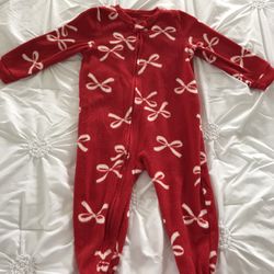 Girls 2t Fleece Carters Brand Pajama’s 