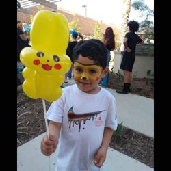 Balloon For Designs, Facepaint Colors, Accessories 