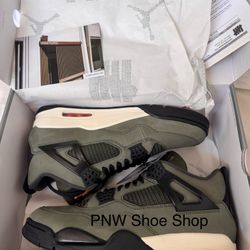 Size 12 Undefeated x Jordan 4 Brand New With Proof Of Purchase 