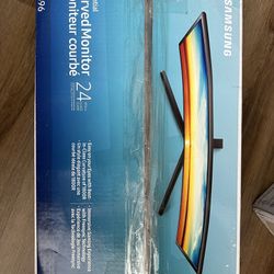 Samsung Curved Monitor 24in 