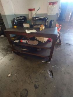 Solid wood tables 30x60 35 in high. Free