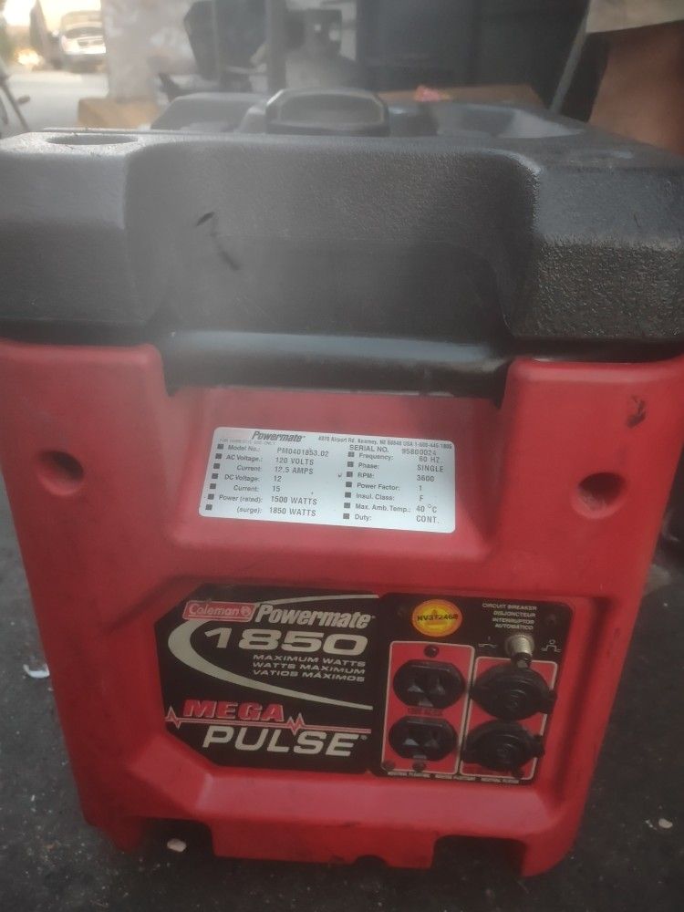 Coleman Powermate 1850 Mega Pluse