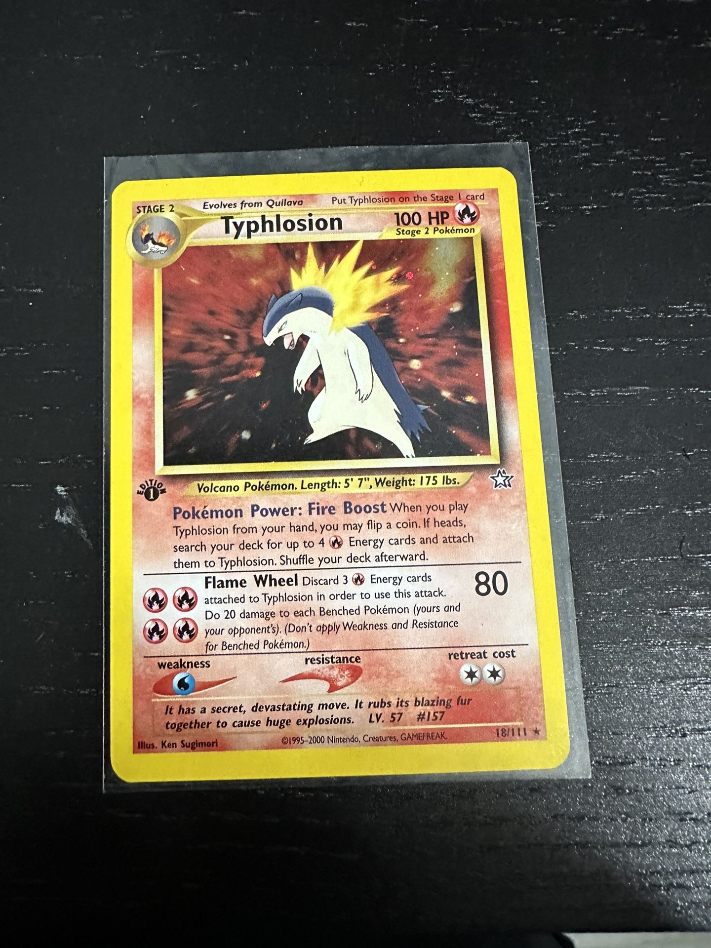 1st Ed Typhlosion