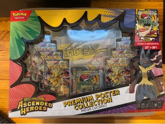 Mega Lucario Premium Poster Collection