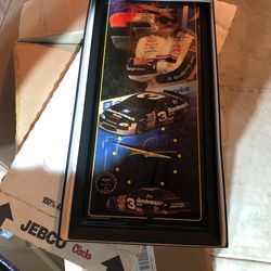 Dale Earnhardt Wall Clock Memorabilia