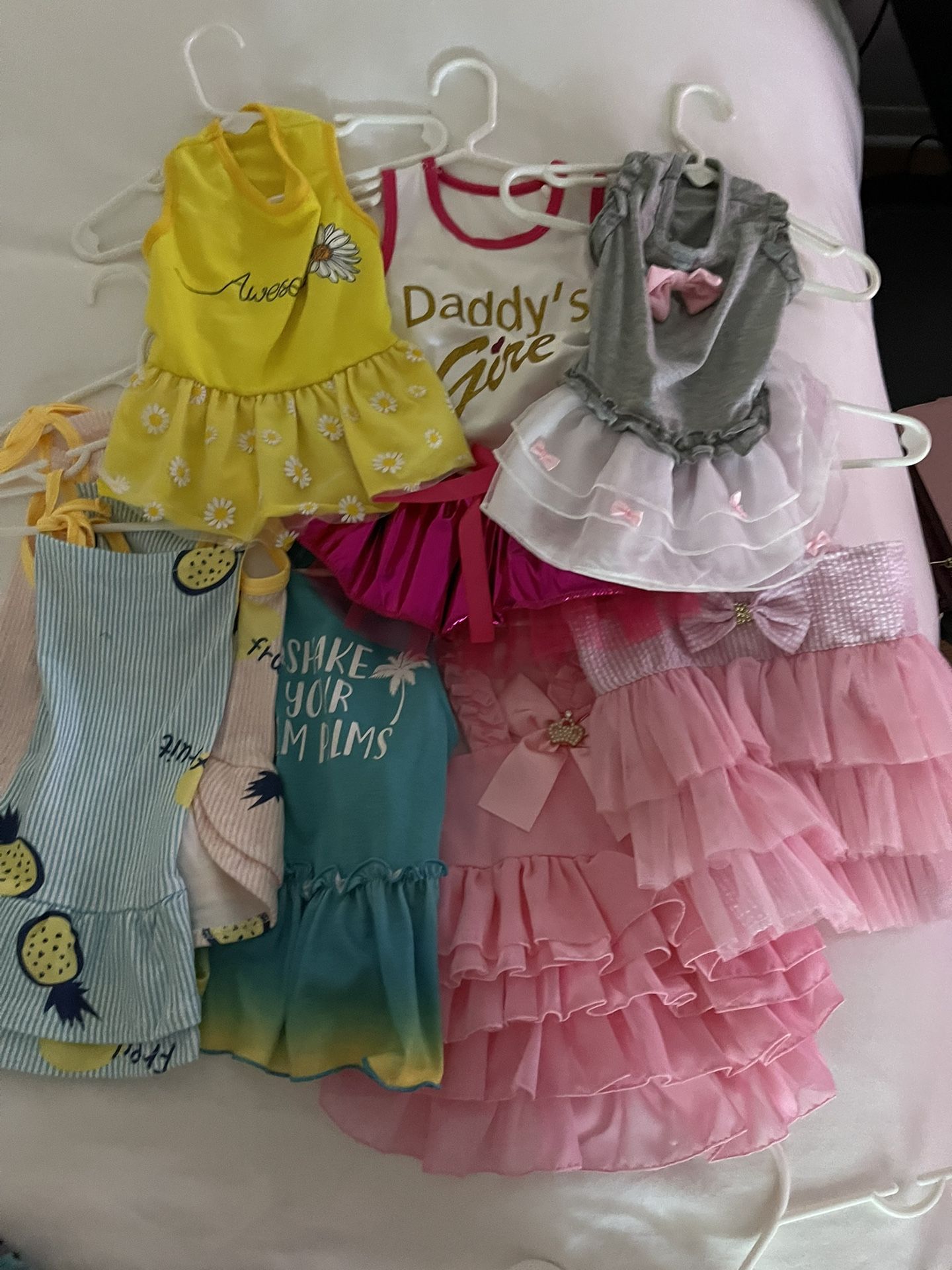 Dog Clothes M-L Girls