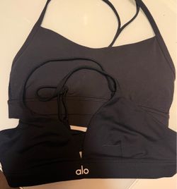 Alo Yoga Black Sports Bra and lululemon sport bra