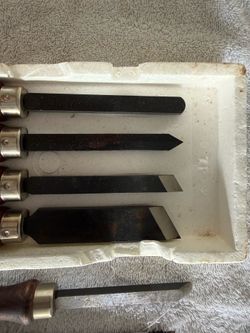 Vintage craftsman lathe tools