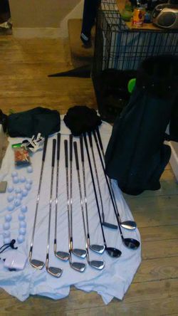 Men's Titleist Golf Club Set Bag & Accessories