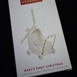 Baby’s First Christmas 2024 Ornament $5
