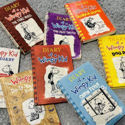  Diary of a Wimpy Kid Books 