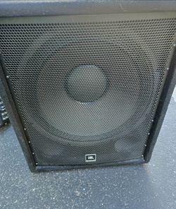 JBL Pro JRX218S 1,400 Watt 18" Inch Compact Passive Basscab For PA System