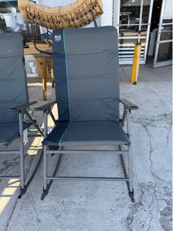 Two Rocking Camping Chairs