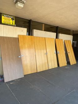 Wood doors